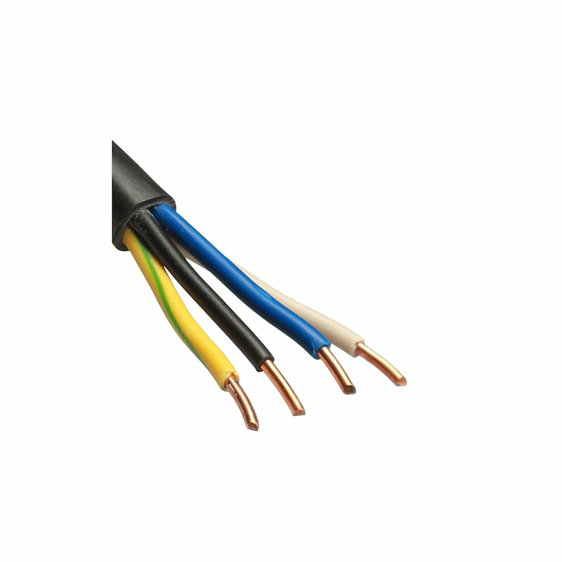 تصویر 4 از کابل مفتولی 4*6 با عایق PVC مقاوم و دوام طولانی